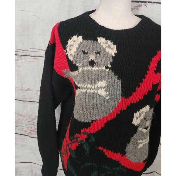 Vintage 80's Woolrich Koala Sweater Size Large - Picture 2 of 5